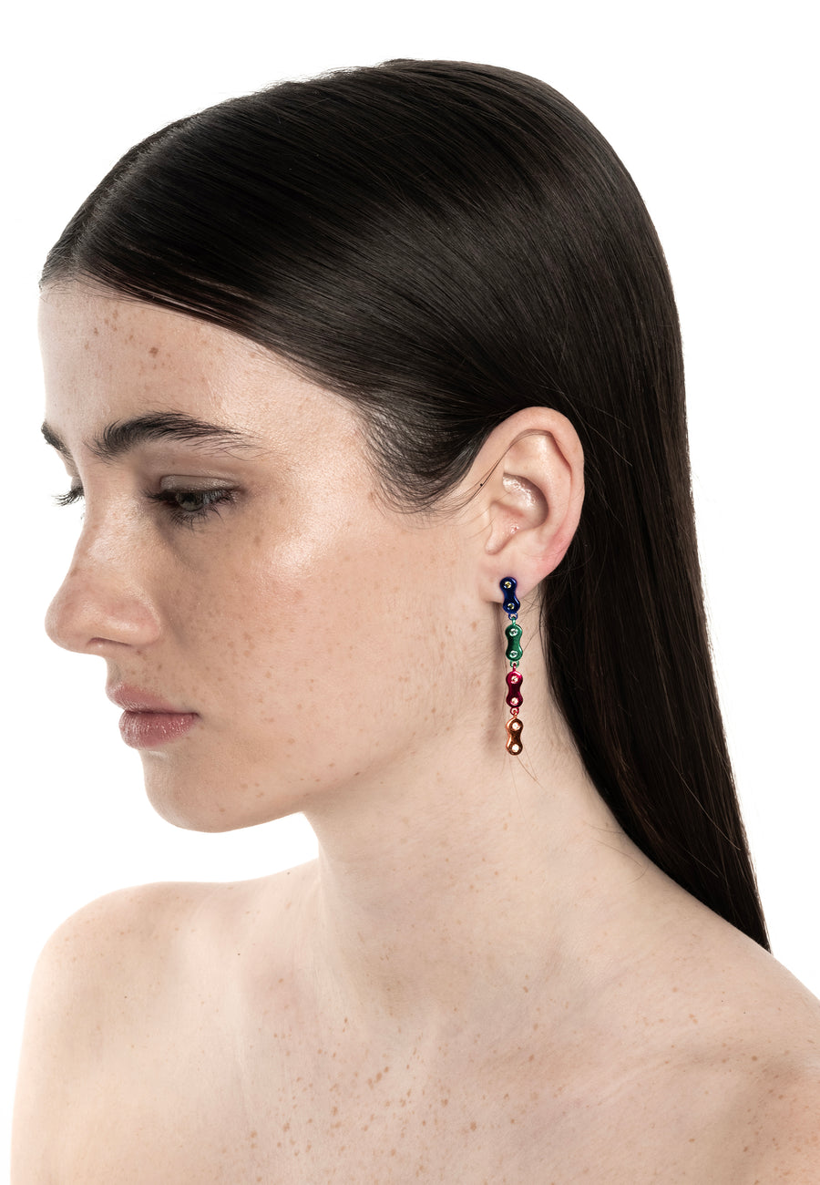 Lavani Pendientes Pazu Multicolor