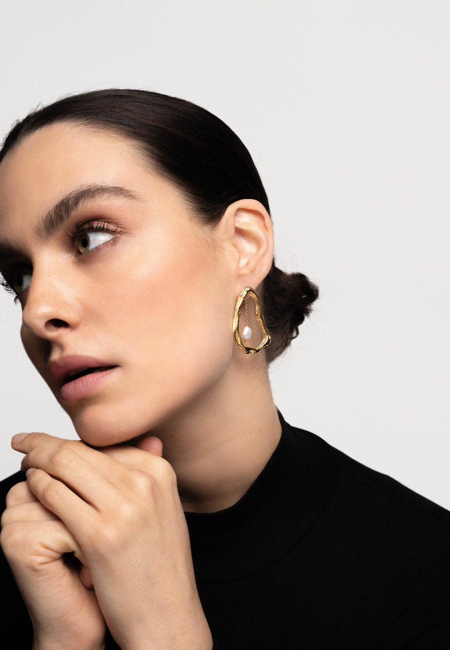 Lavani Pendientes Perlas Giselle