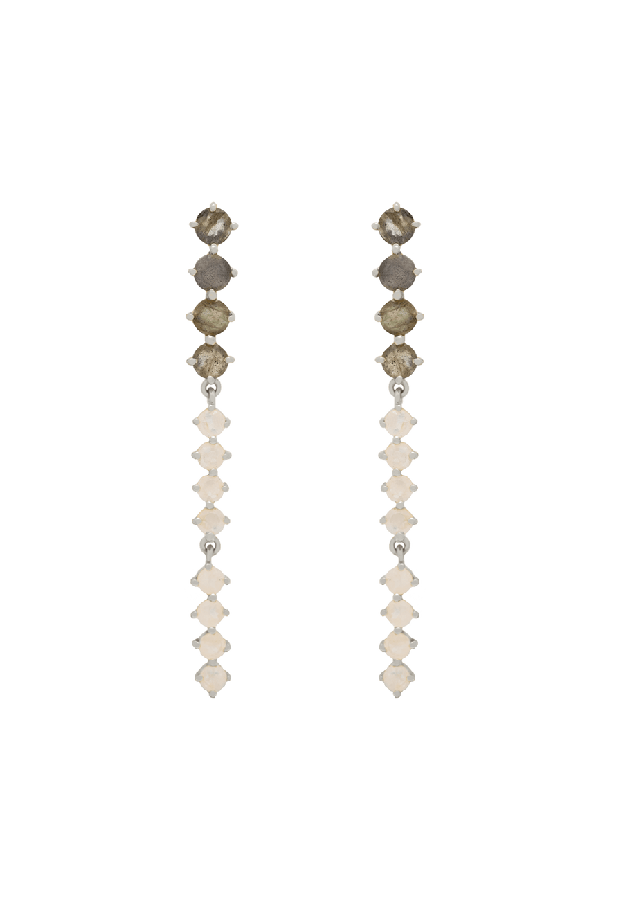 lavani Pendientes Plata Nirelle