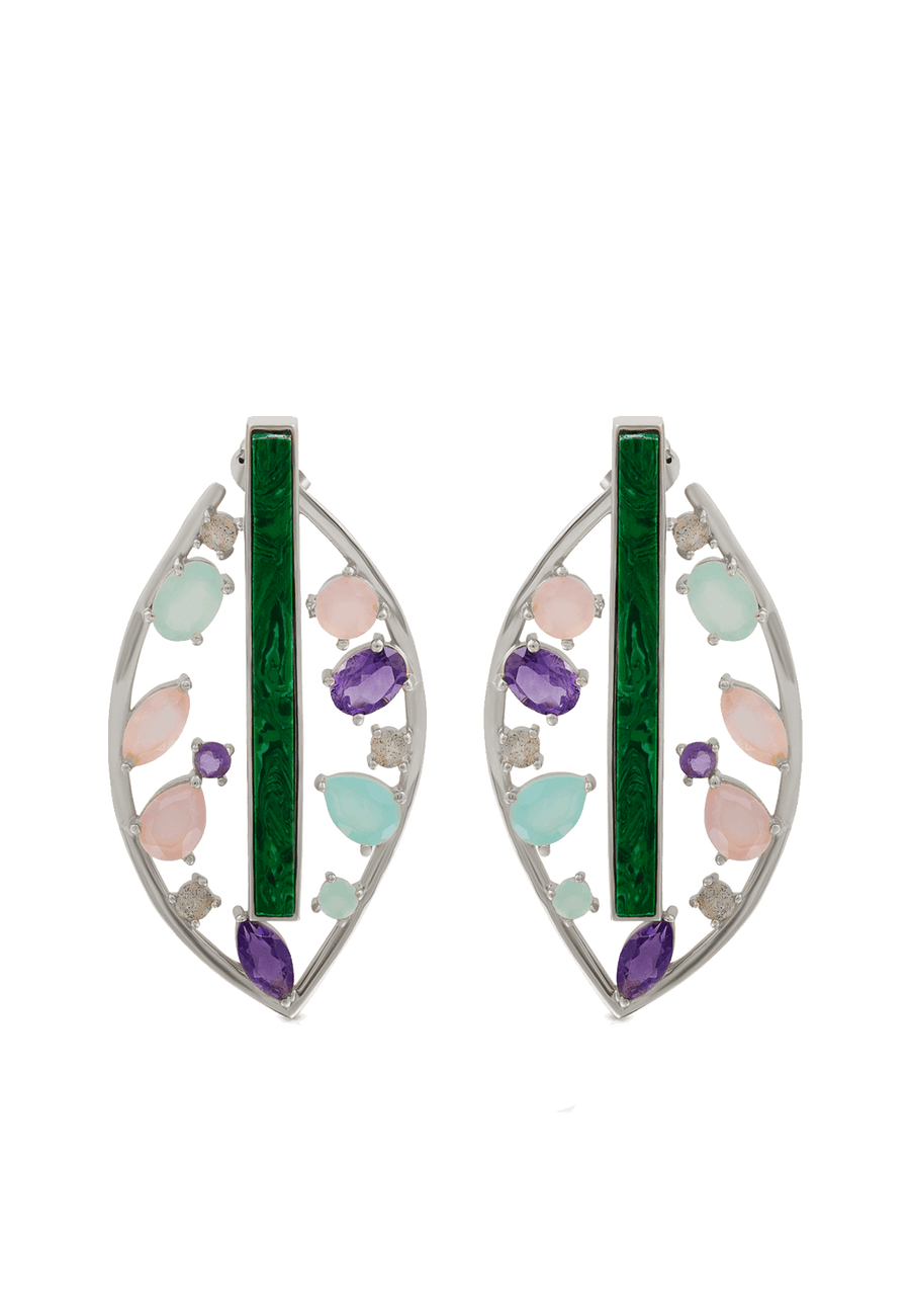 lavani Pendientes Plata Serendipity