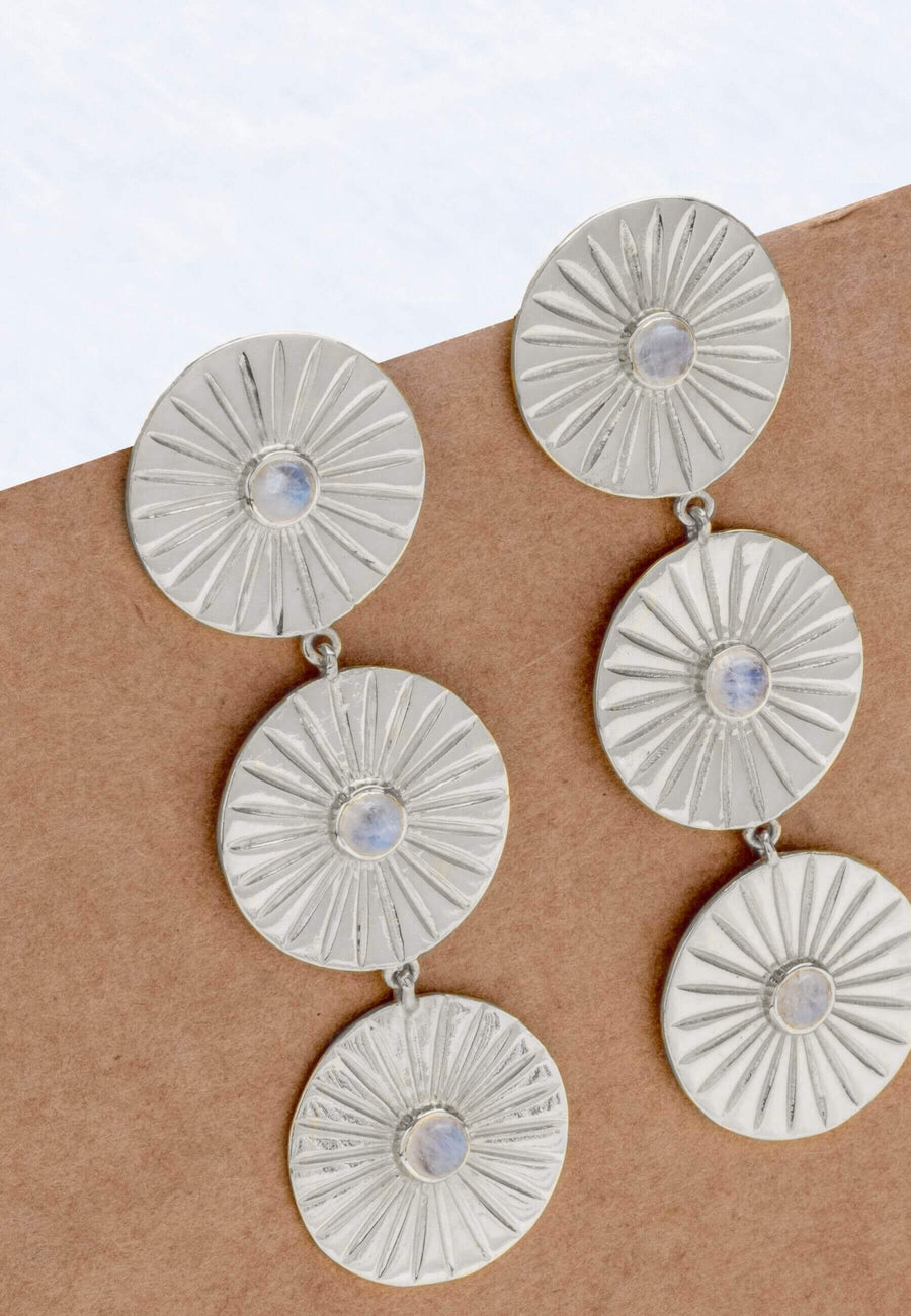 Lavani Pendientes Plata Sophia