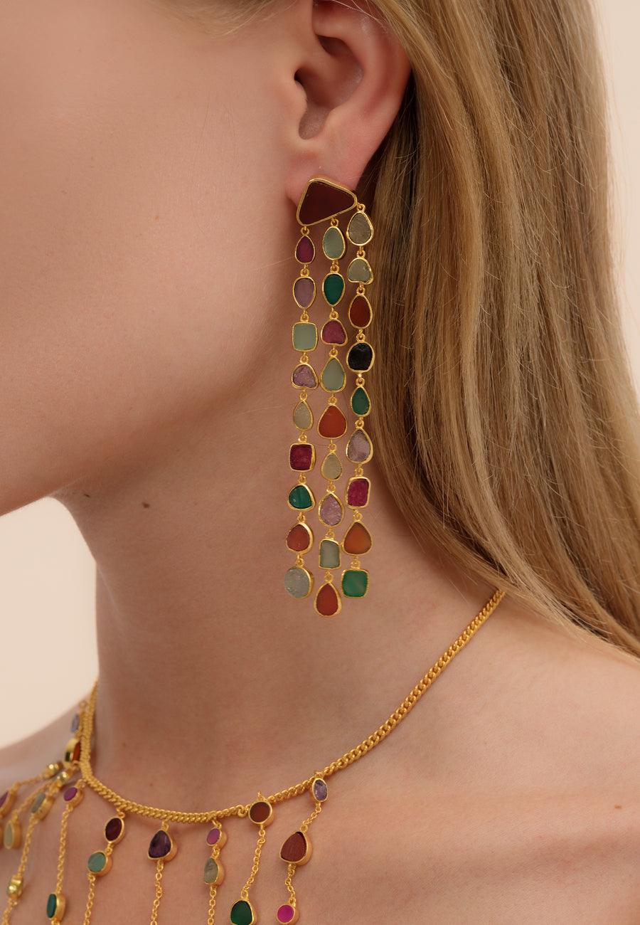 lavani Pendientes Prana Multicolor