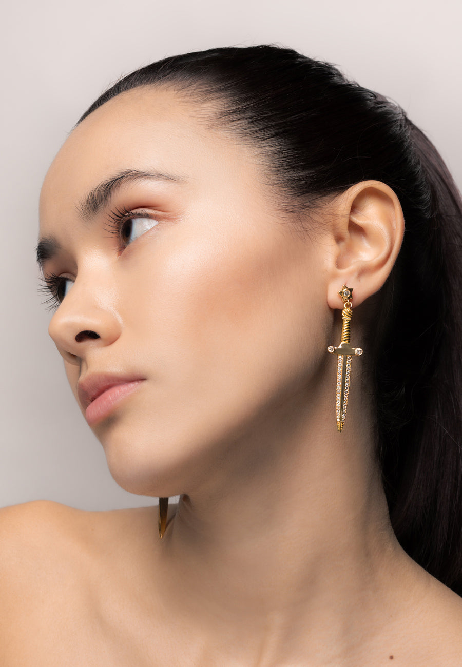 Lavani Pendientes Queen Of Swords