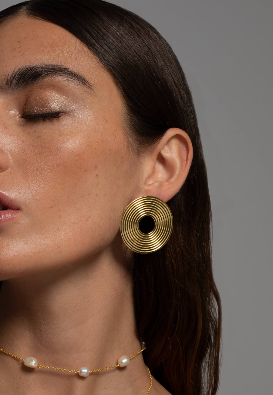 Lavani Pendientes Redondos Miami