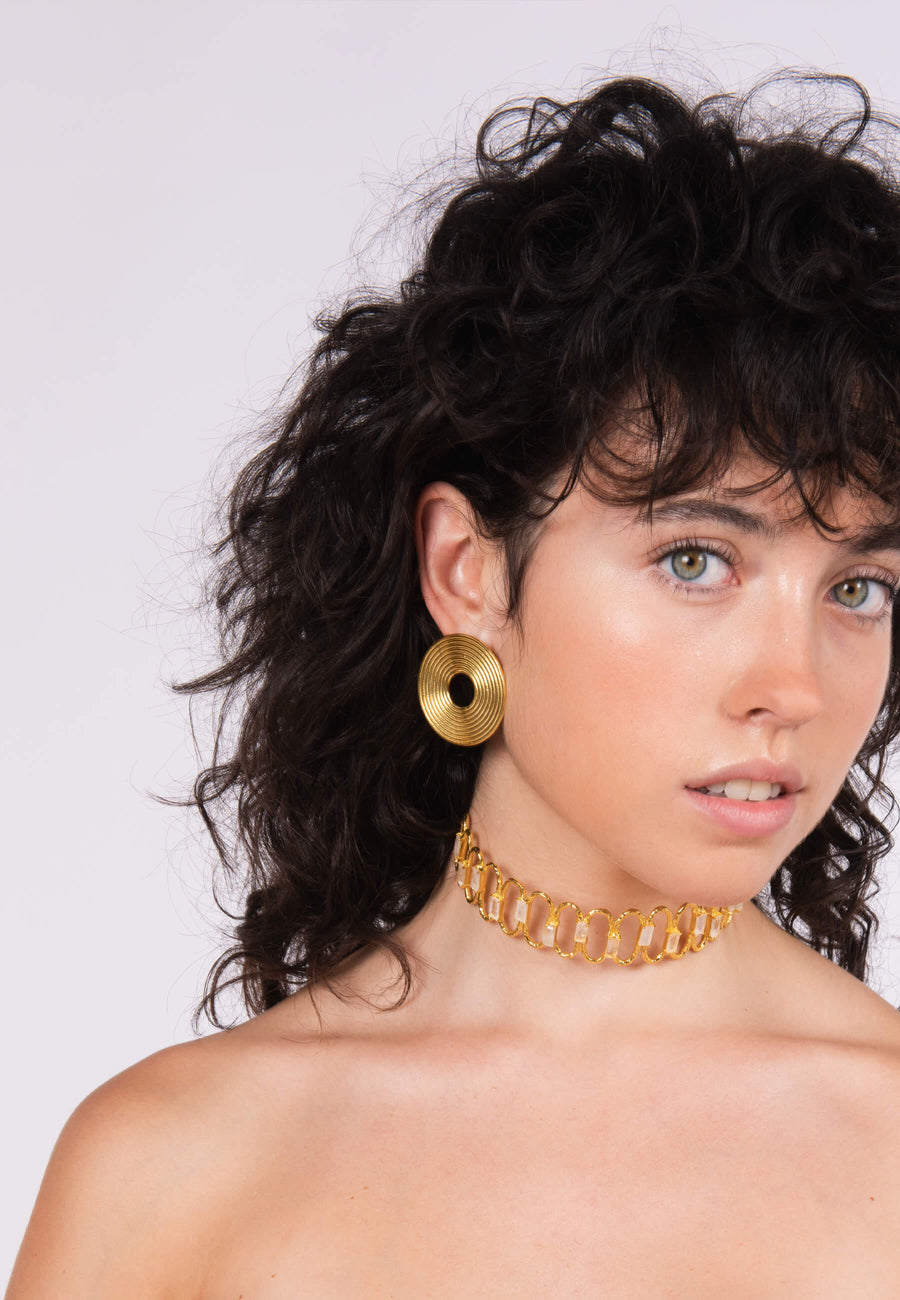 Lavani Pendientes Redondos Miami