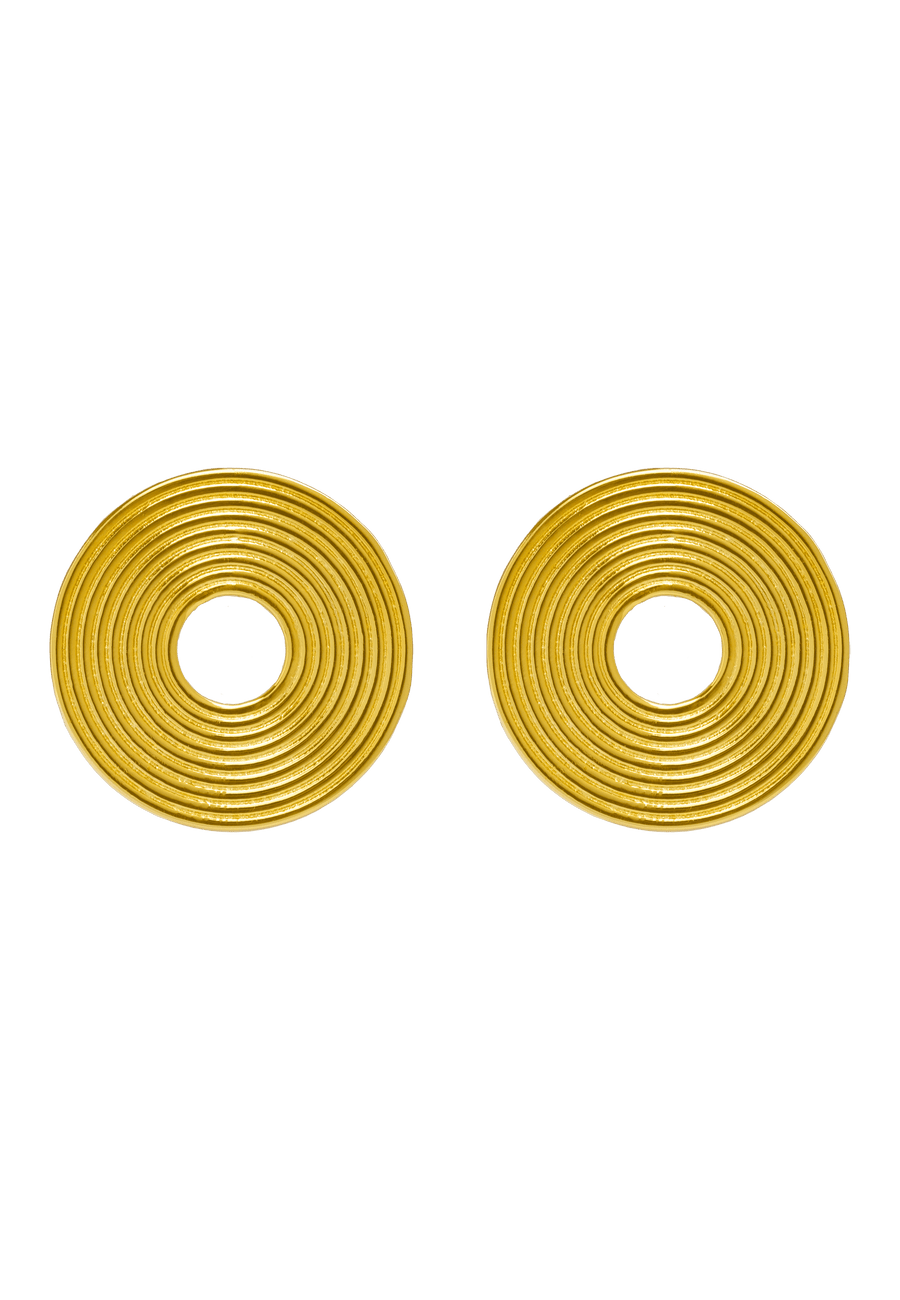 lavani Pendientes Redondos Miami