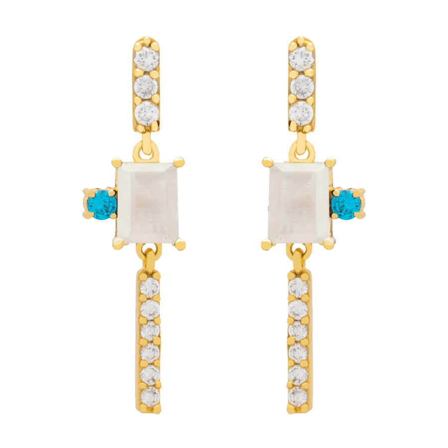 lavani Pendientes René Blancos