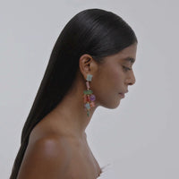 Lavani Pendientes Rising Multicolor