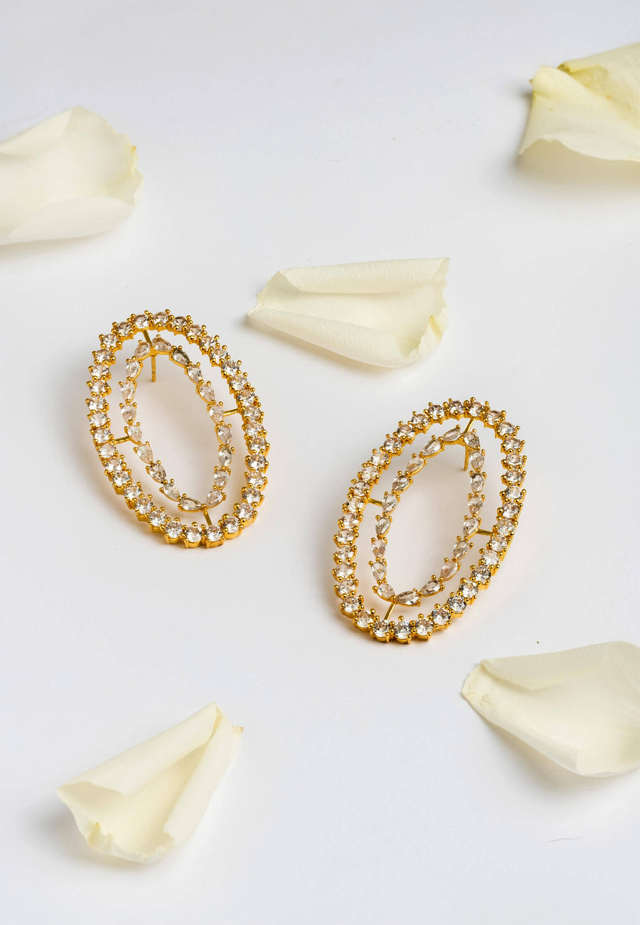 Lavani Pendientes Rivoli Blancos