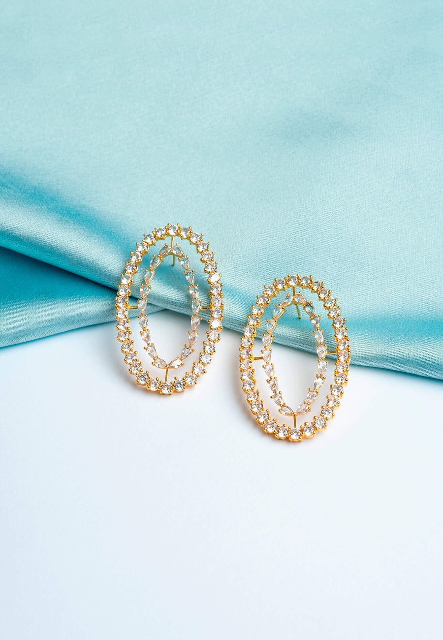 Lavani Pendientes Rivoli Blancos