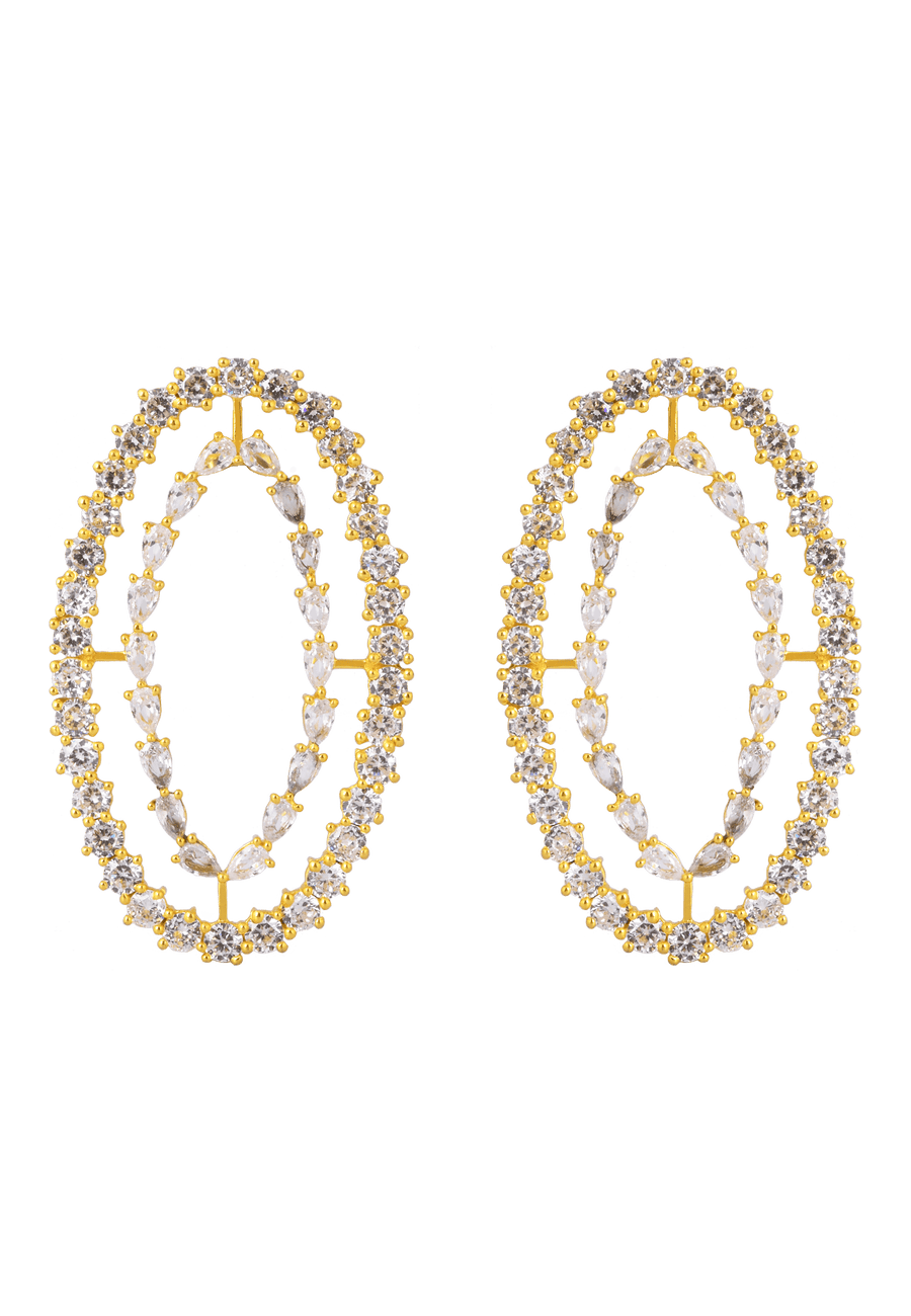 lavani Pendientes Rivoli Blancos