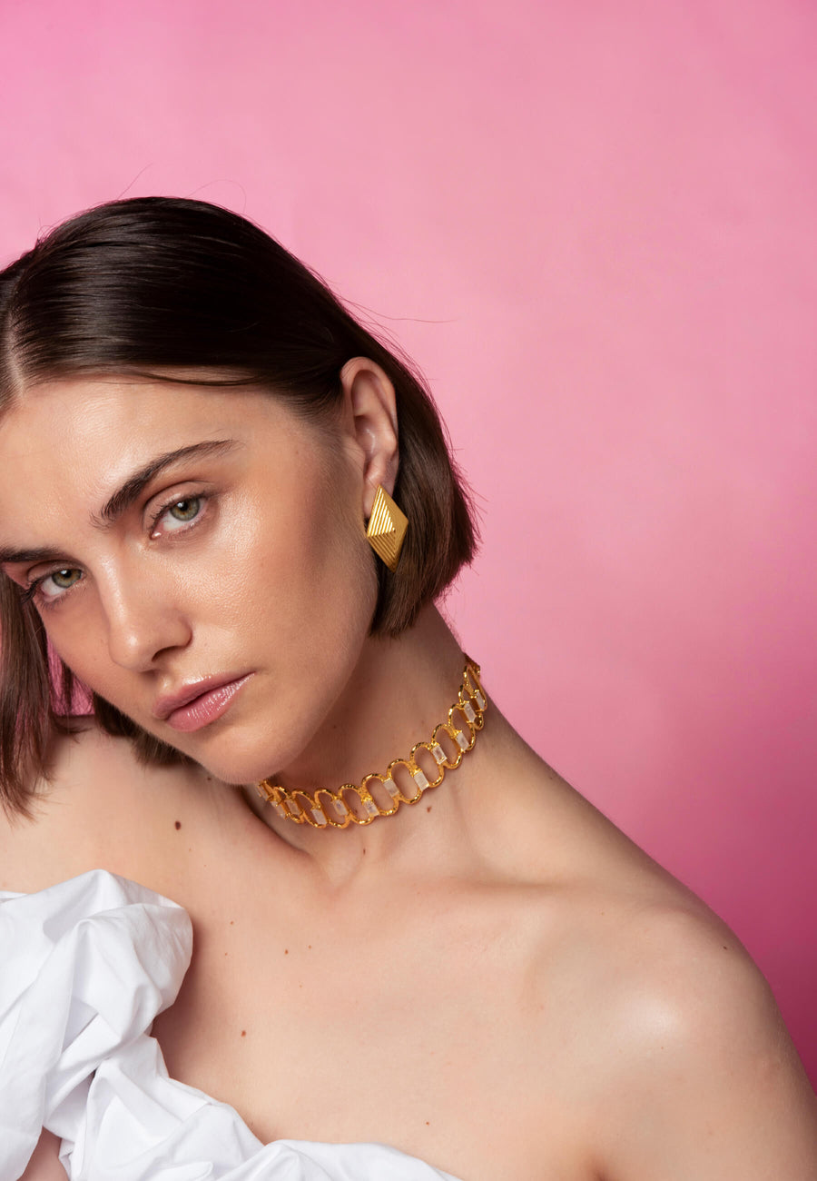 Lavani Pendientes Rombo Barcelona