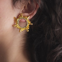 Lavani Pendientes Rosetón Emile