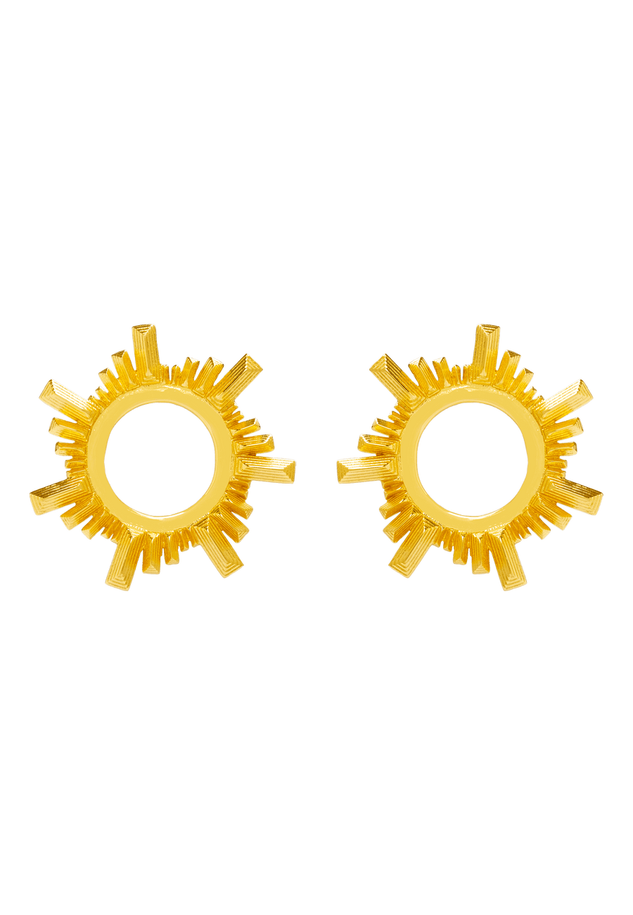 lavani Pendientes Rosetón Emile