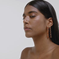 Lavani Pendientes Samsara Granate