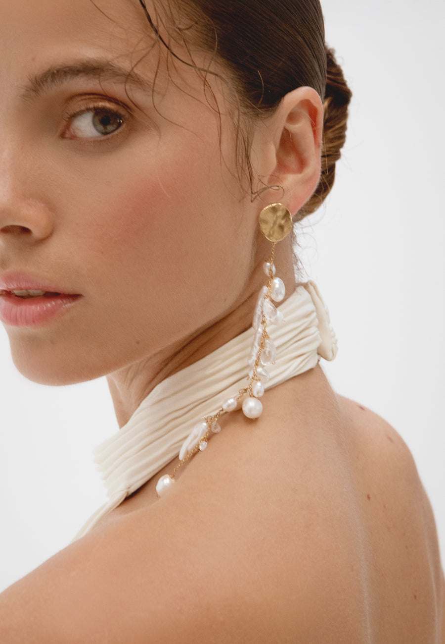 Lavani Pendientes Siena Perlas