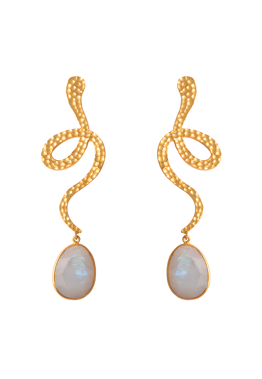 Lavani Pendientes Thar Blanco