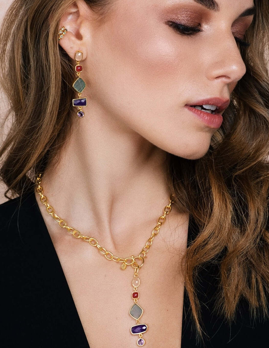 Lavani Pendientes Thelma Malva