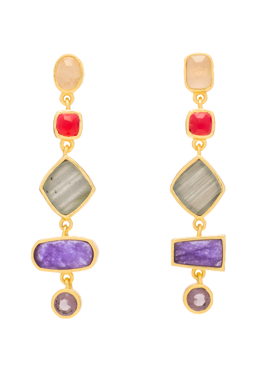 lavani Pendientes Thelma Malva