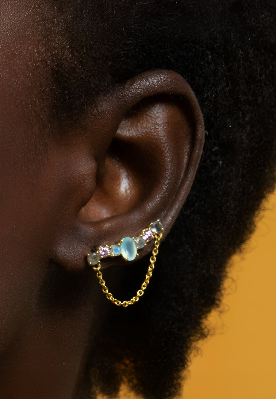 Lavani Pendientes Trepadores Nadine