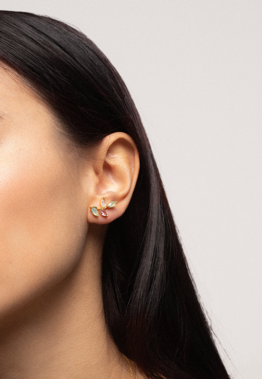 Lavani Pendientes Trepadores Padma