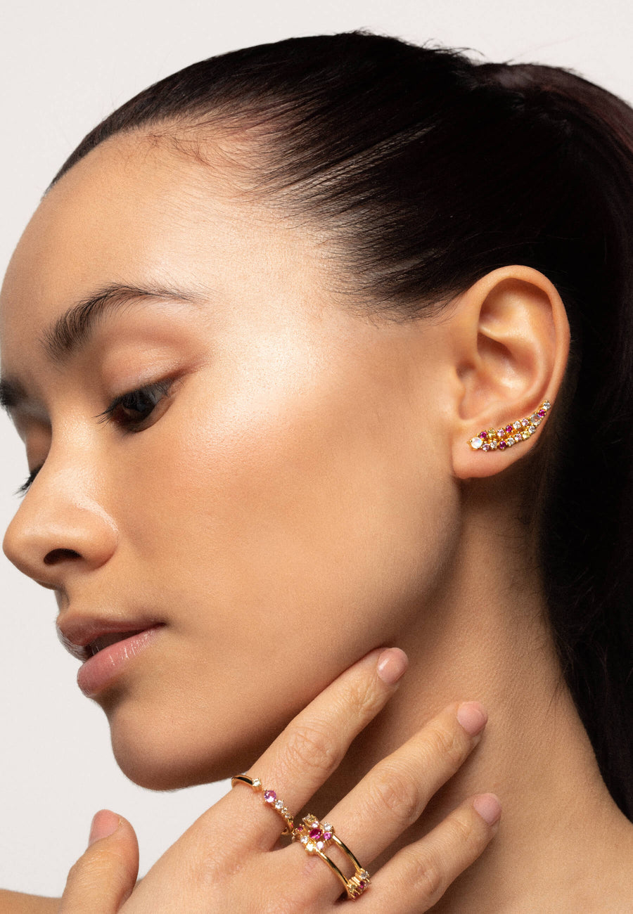 Lavani Pendientes Trepadores Sauvage