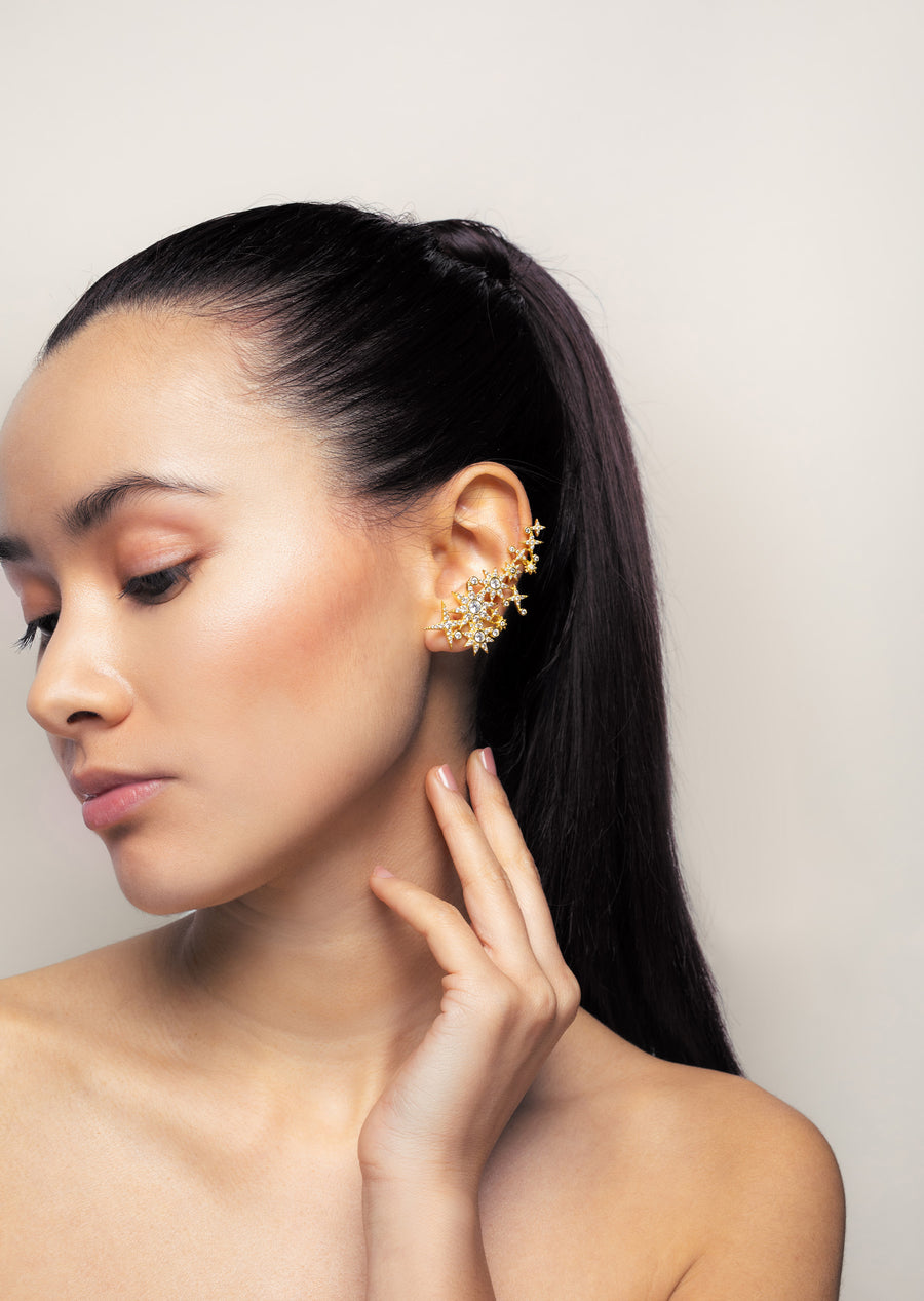 Lavani Pendientes Trepadores The Star