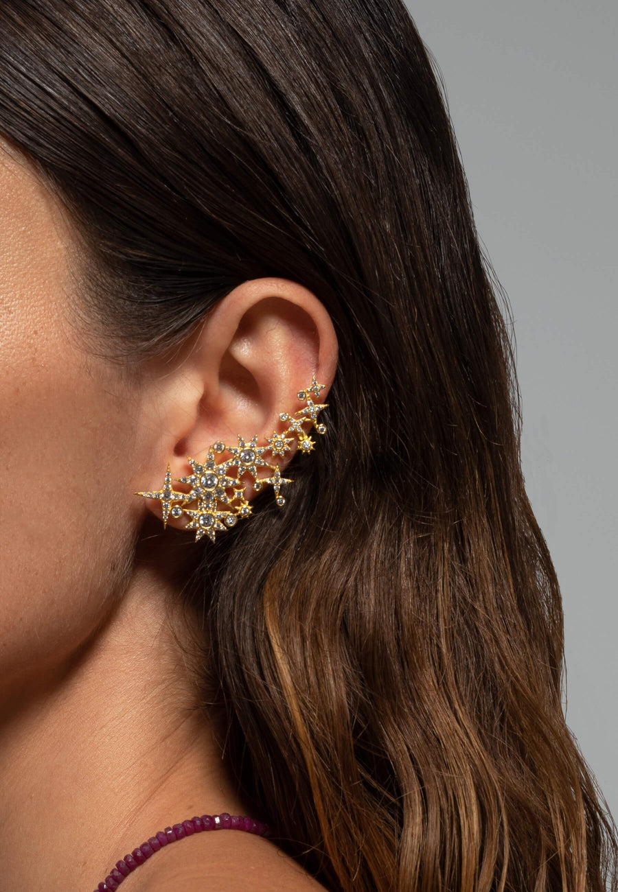 Lavani Pendientes Trepadores The Star