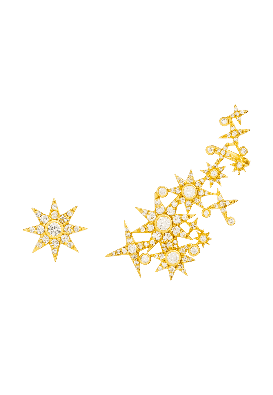 lavani Pendientes Trepadores The Star