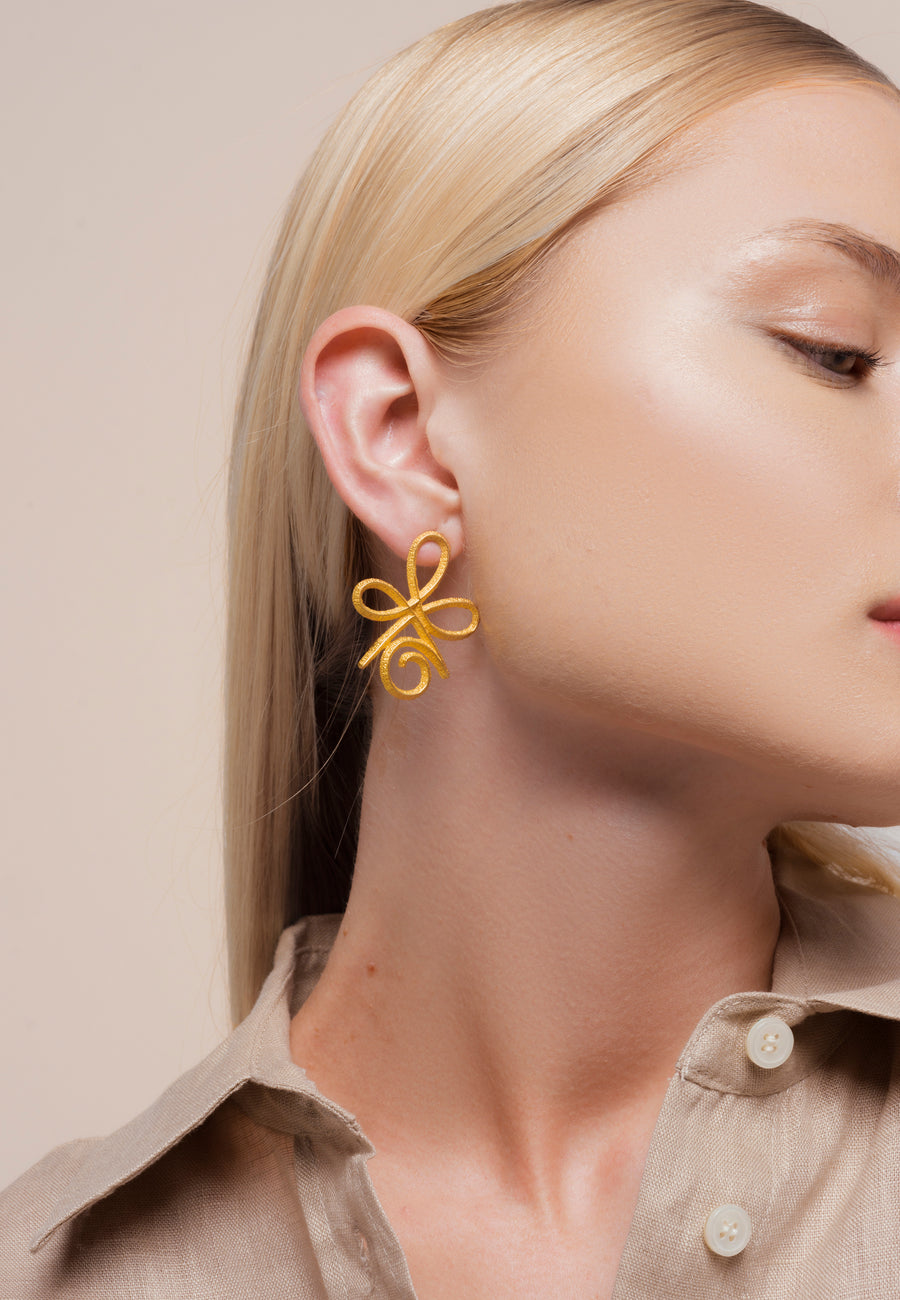 Lavani Pendientes Unconditional Love Dorado