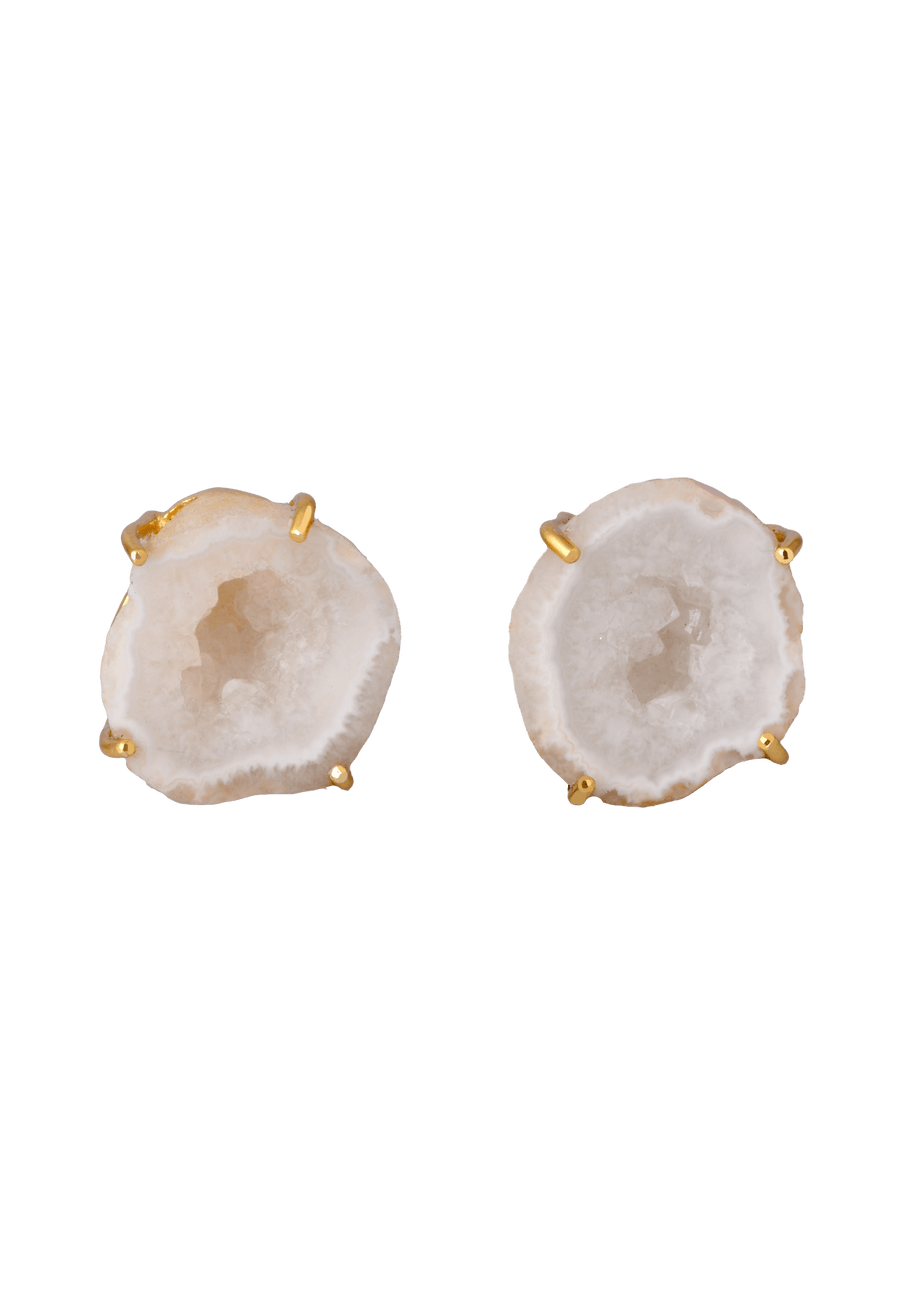 lavani Pendientes Zeus Blanco