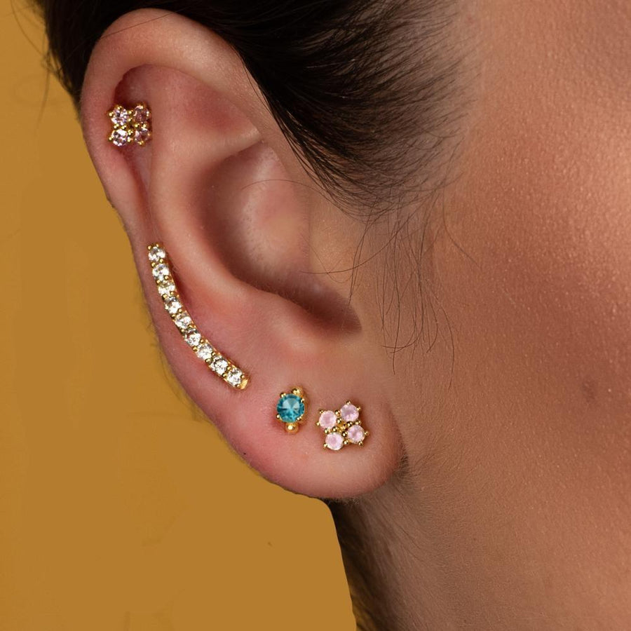 Lavani Piercing Selene Aguamarina