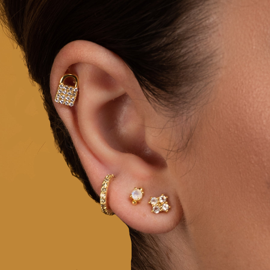 Lavani Piercing Selene Blanco