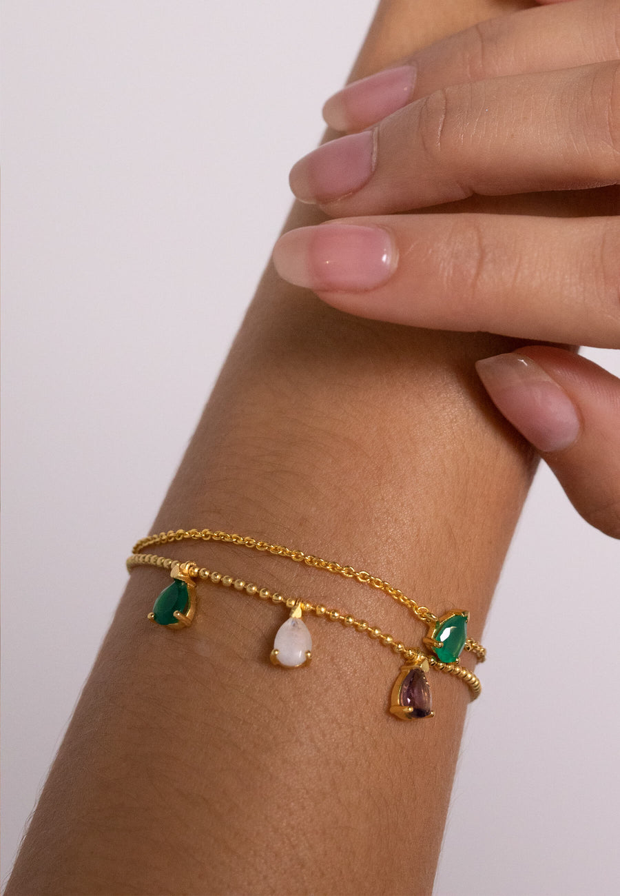 Lavani Pulsera Pride Verde Y Morado