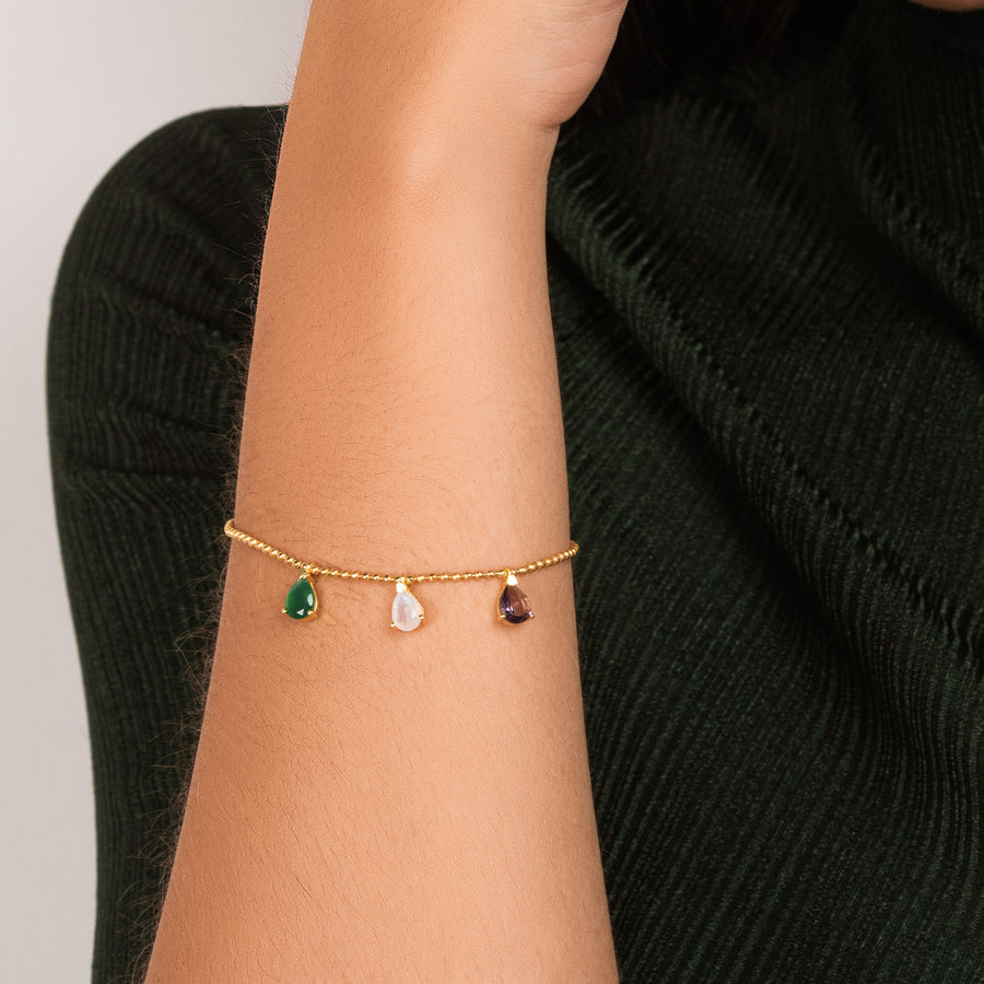 Lavani Pulsera Pride Verde Y Morado