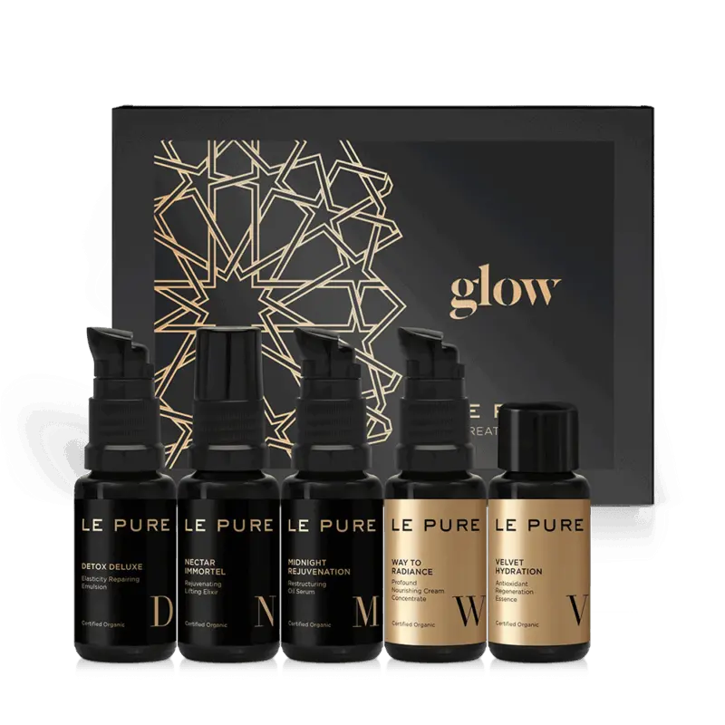 le pure Set de Tratamiento Glow