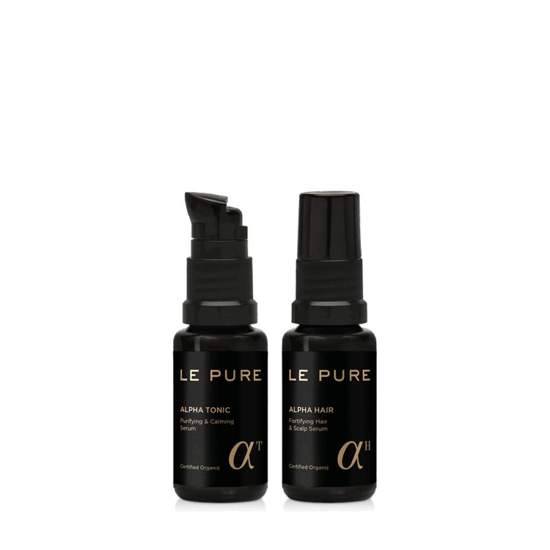le pure Starter Set – Aftershave & Hair