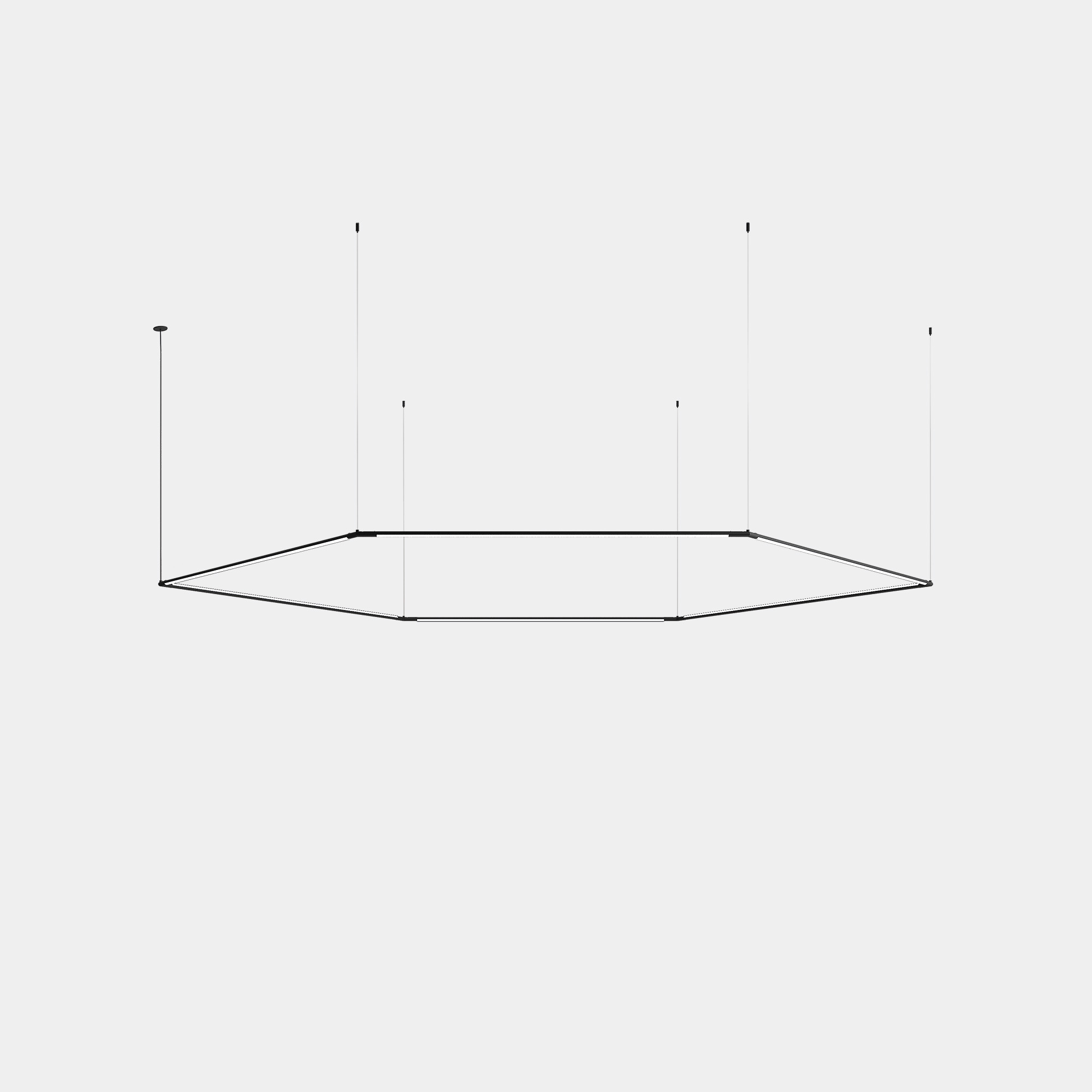 Leds C4 Tubs Modular Pendant