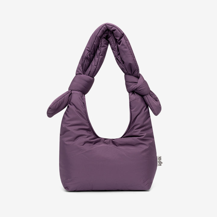 lefrik Biwa Puffy Mini Bag Plum