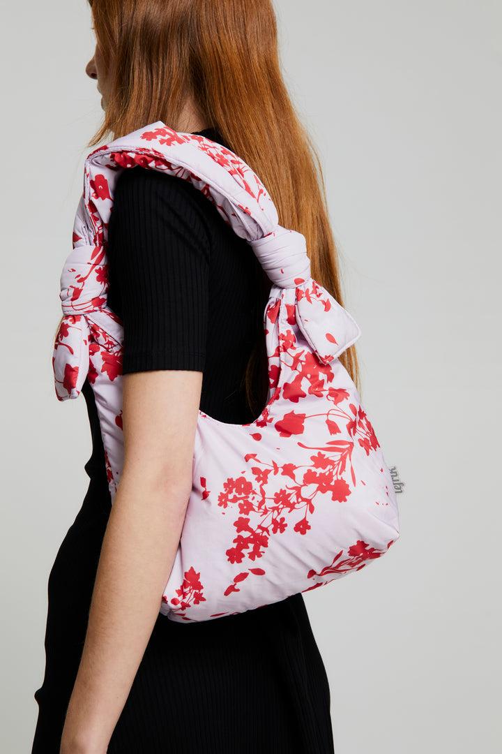 Lefrik Bolsa Biwa Mini Floral Pink