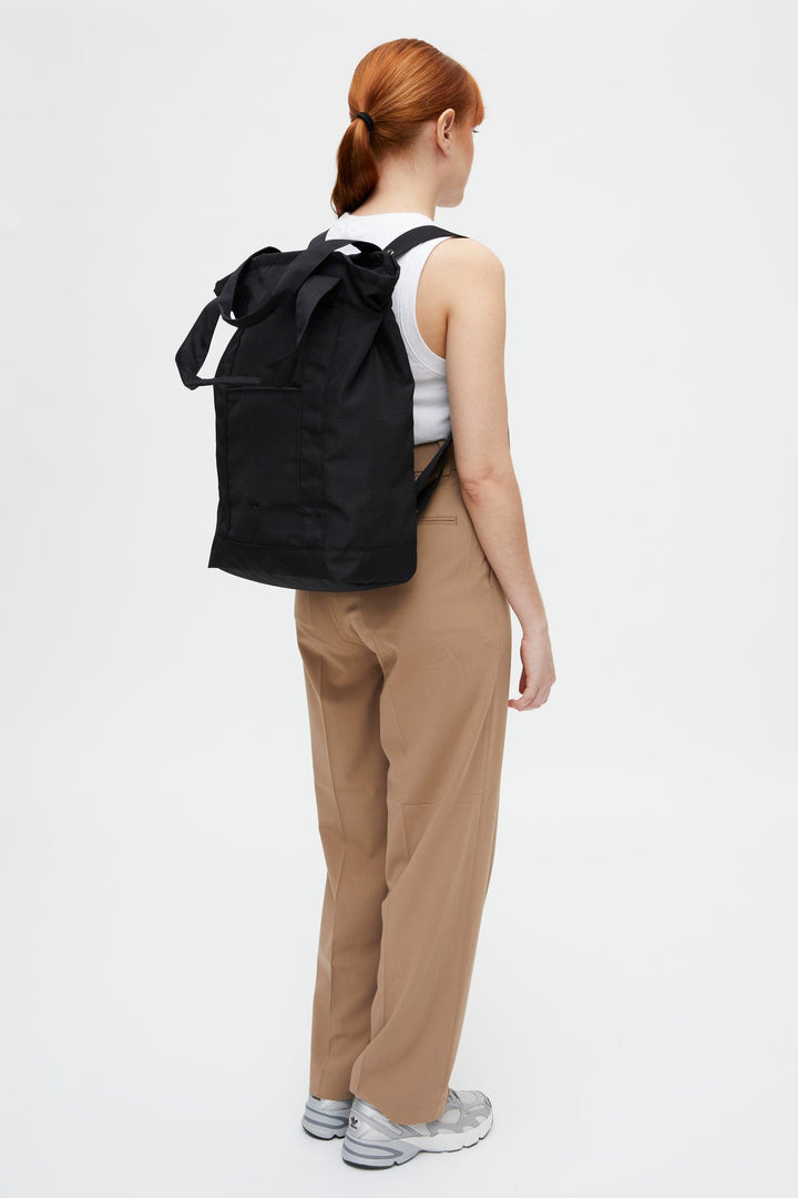 Lefrik Bolso Tote Roots Maxi 15" Black Vandra