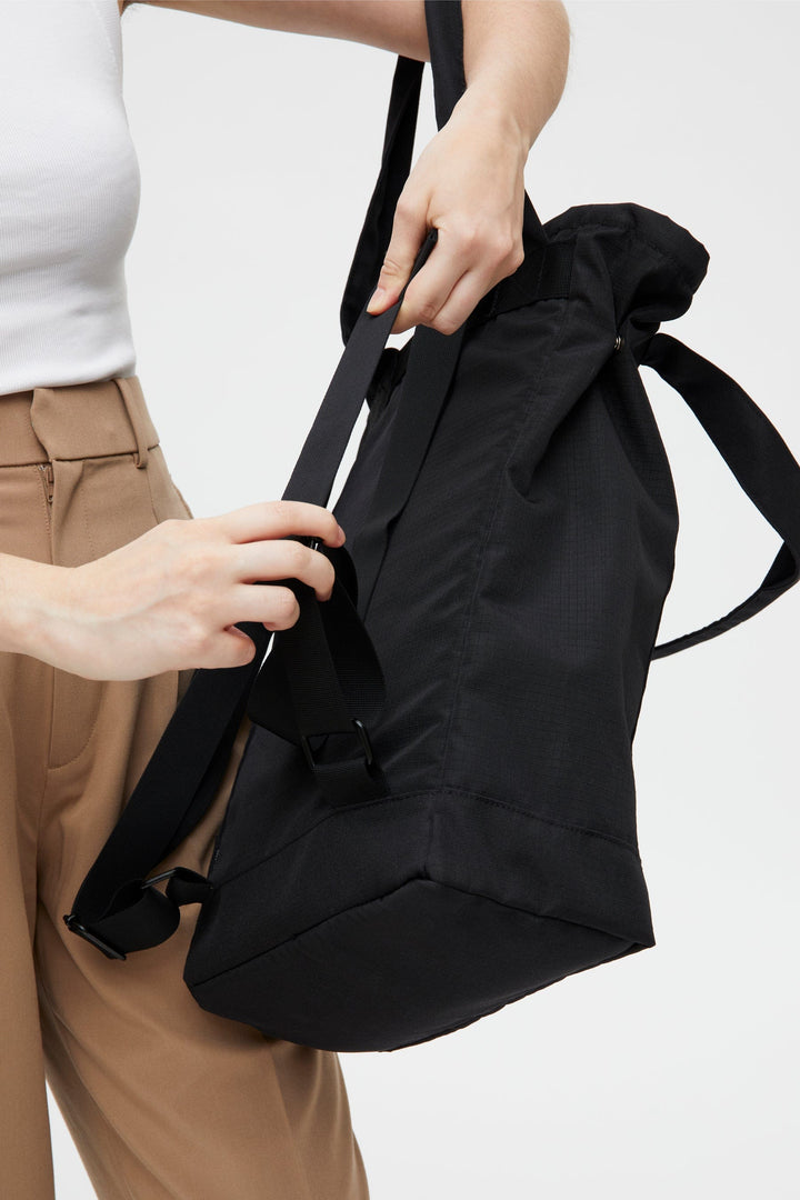 Lefrik Bolso Tote Roots Maxi 15" Black Vandra