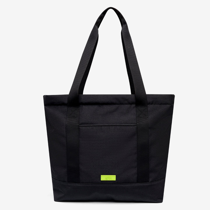 lefrik Bolso Tote Strata Black Lime Vandra