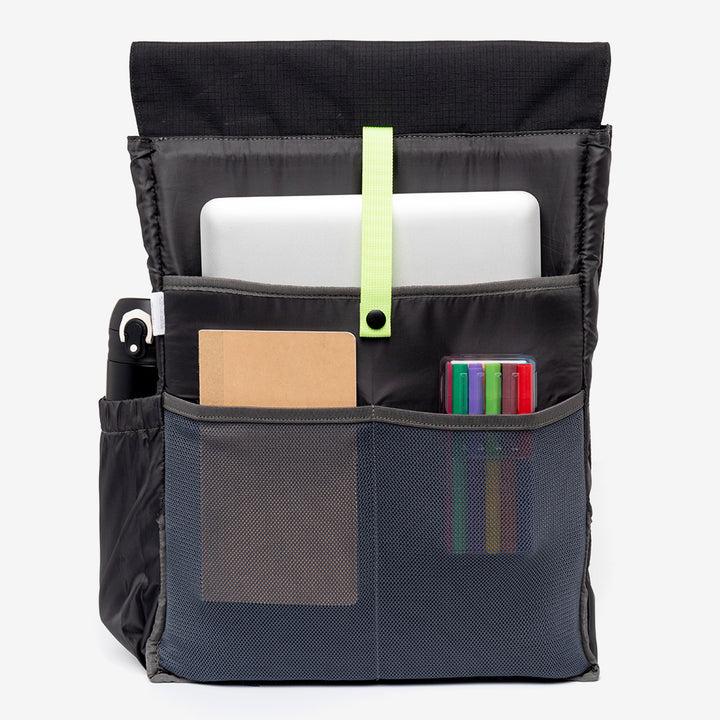 Lefrik Mochila Handy XL Black Lime Vandra