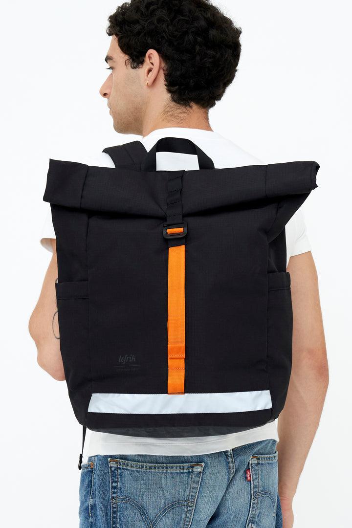 Lefrik Mochila Lars Roll Black Vandra