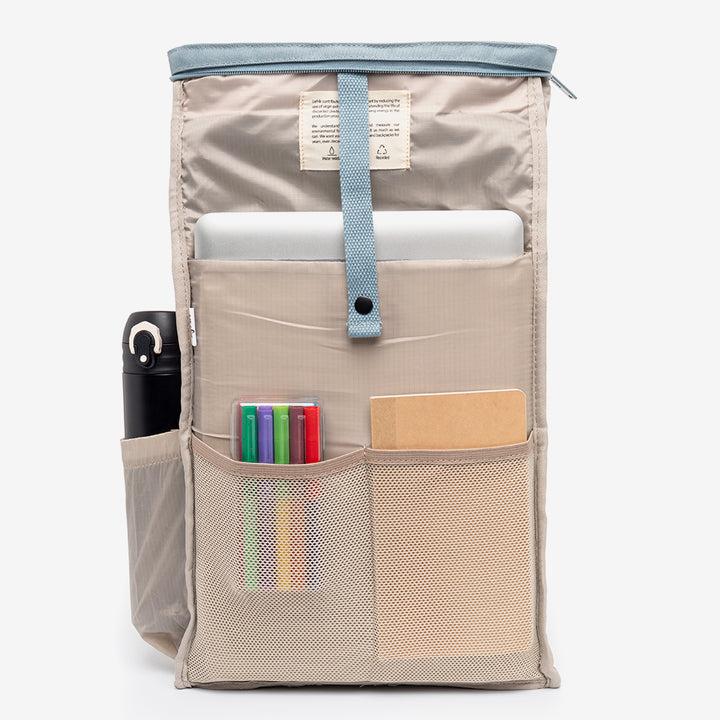 Lefrik Mochila Roll Mini Azul Piedra