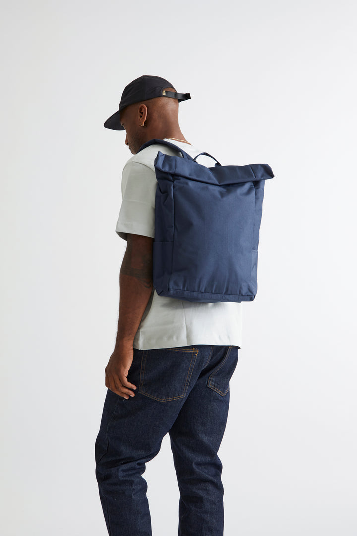 Lefrik Mochila Roll Navy