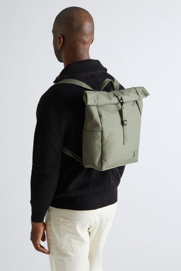Lefrik Roll Mini Backpack Olive