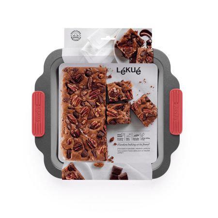 Lékué Molde Cuadrado Antiadherente