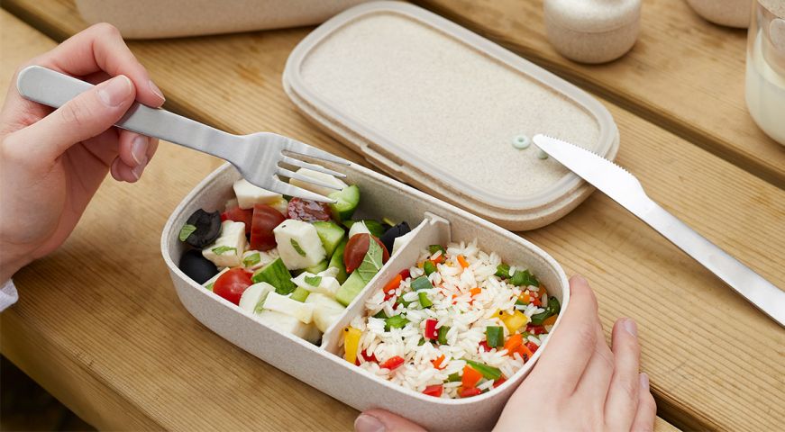 Lékué Single Lunchbox To Go Organic